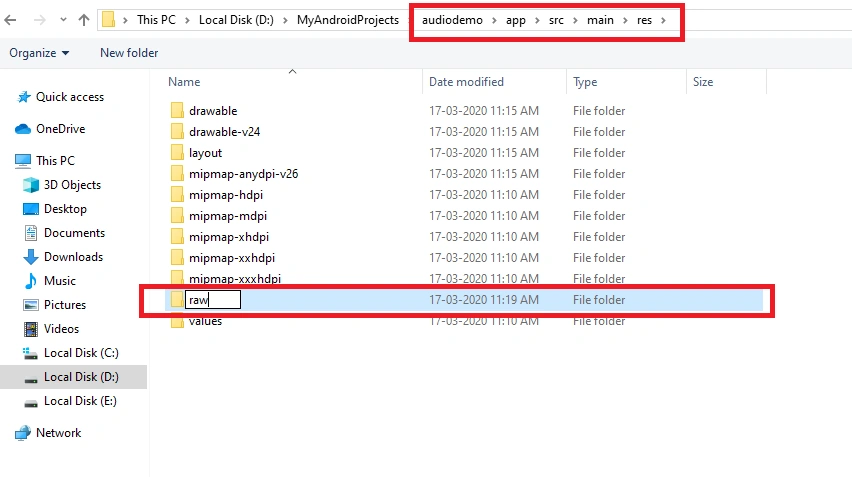 Adding Audio To An Android Application