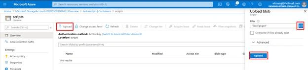 Adding Custom Script Extension In Azure Virtual Machine