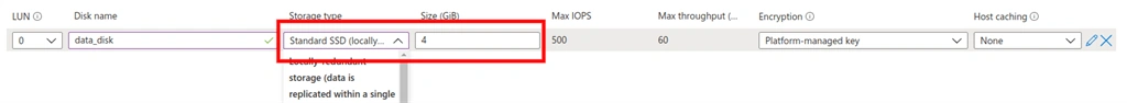 Adding Data Disk To Azure Virtual Machine