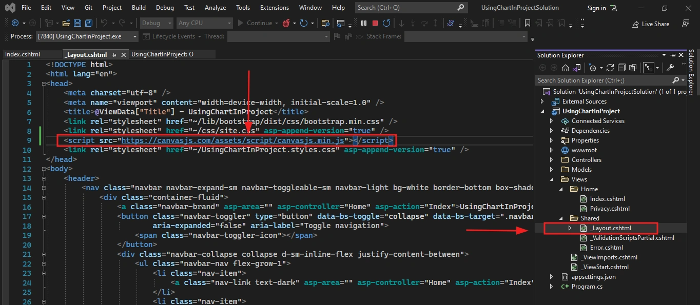 JS File link insert image