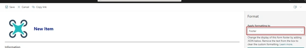 Adding Footer To The Form