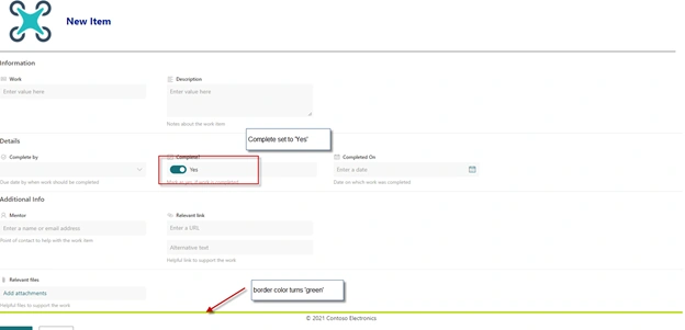 Adding Footer To The Form