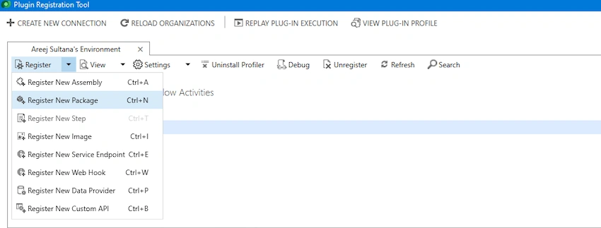 plugin registration tool