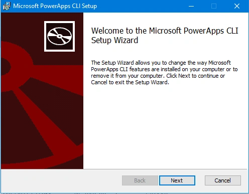 Microsoft PowerApp CLI