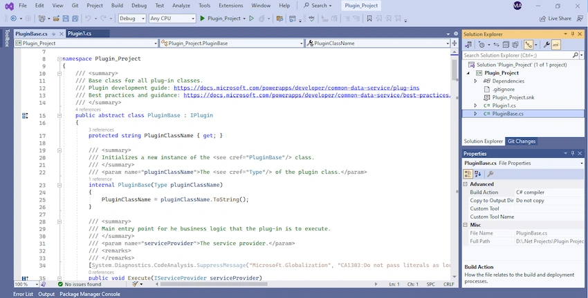 plugin project