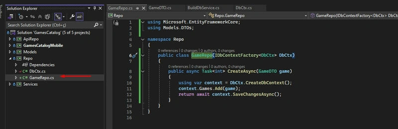Game repo