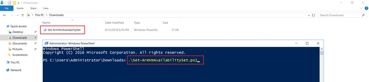 Adding Our Existing Azure Virtual Machine To High Availability Set