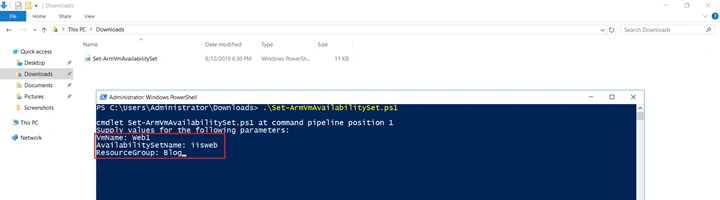 Adding Our Existing Azure Virtual Machine To High Availability Set