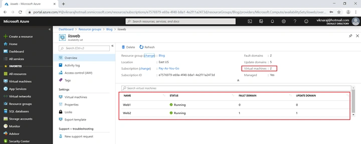 Adding Our Existing Azure Virtual Machine To High Availability Set