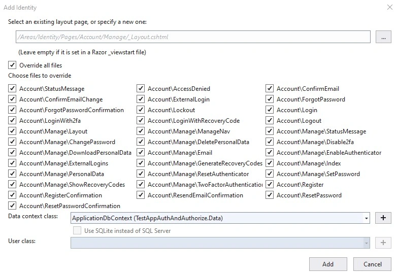 Adding Role Authorization To A ASP.NET MVC Core Application
