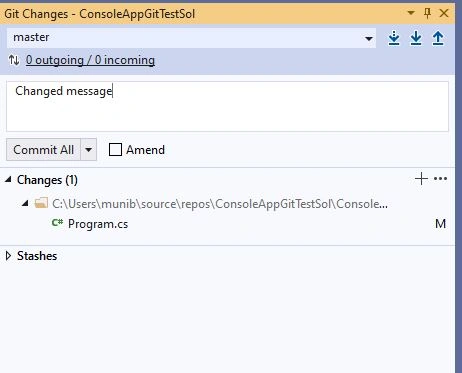 Adding The GIT Menu To Visual Studio 2019