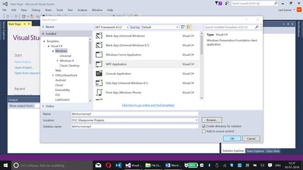 WPF Application