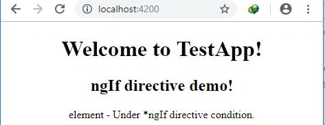 Add/Remove HTML Elements Using Structural Directives