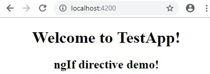 Add/Remove HTML Elements Using Structural Directives