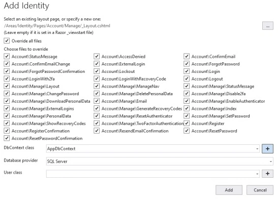 Add identity