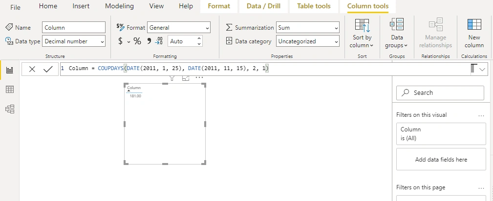 Advanced Financial Functions of Power BI