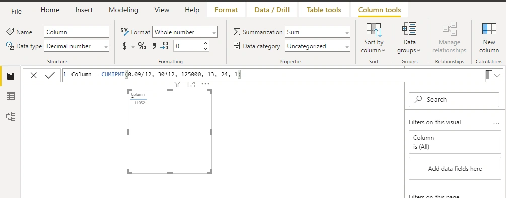 Advanced Financial Functions of Power BI