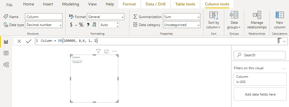 Advanced Financial Functions of Power BI