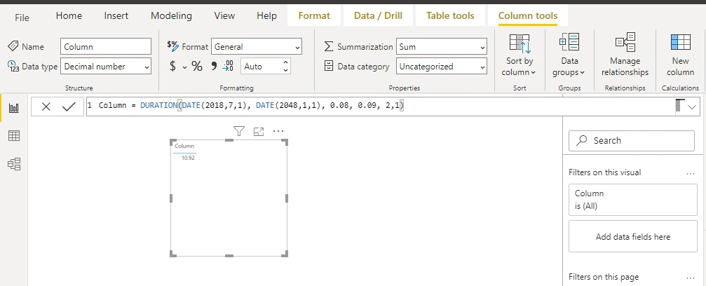 Advanced Financial Functions of Power BI