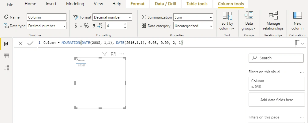 Advanced Financial Functions of Power BI