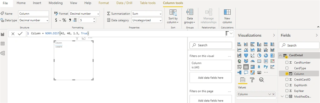Advanced Statistical Functions Of Power BI