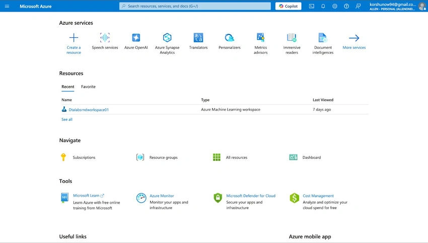 Azure Face API