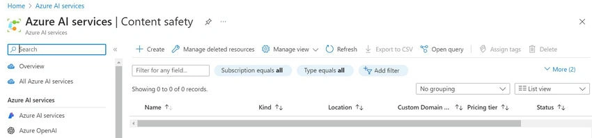 Azure AI Services