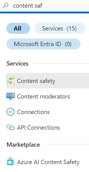 Content safety