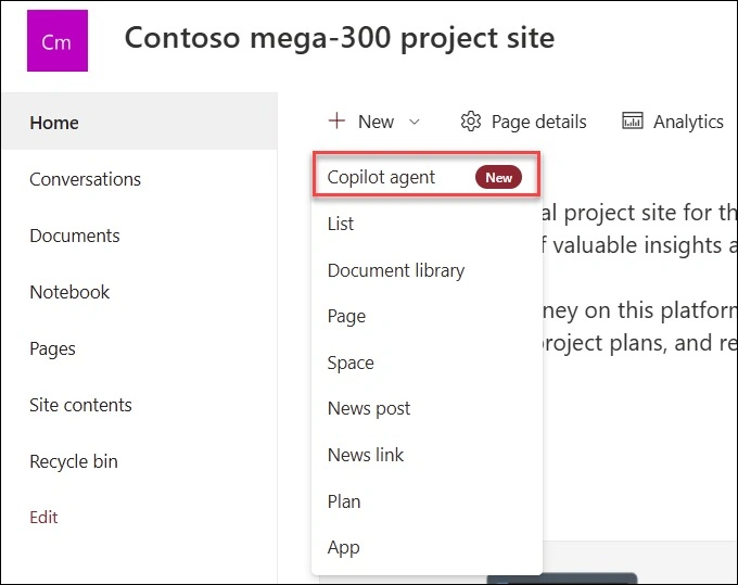 SharePoint files