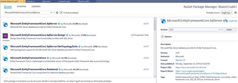 All You Need To Know On Blazor App And Create ASP.NET Core Blazor CRUD App Using VS 2019, .NET Core 3, Web API