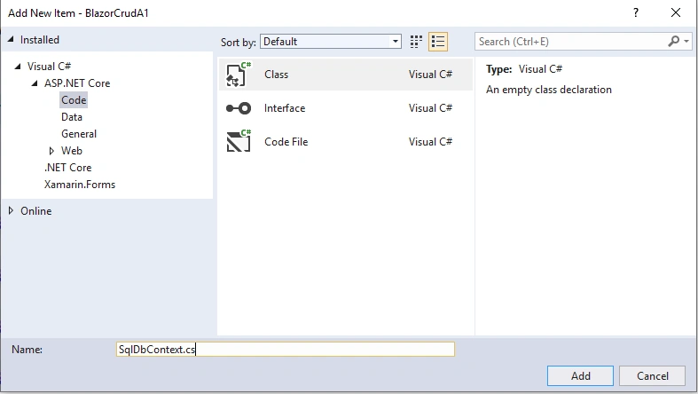 All You Need To Know On Blazor App And Create ASP.NET Core Blazor CRUD App Using VS 2019, .NET Core 3, Web API