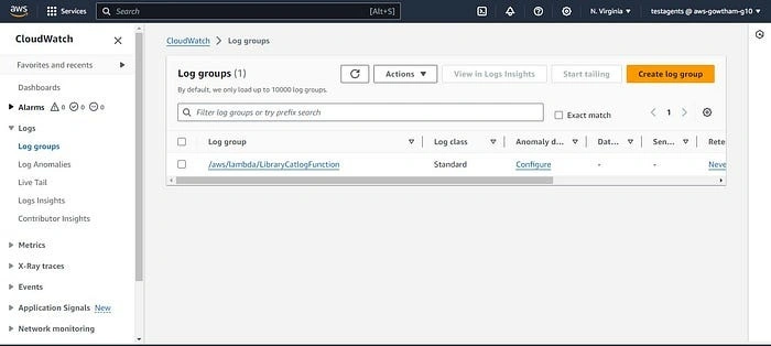 Inspect CloudWatch Logs