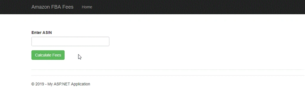 Amazon FBA Fee Using Amazon MWS API In C#