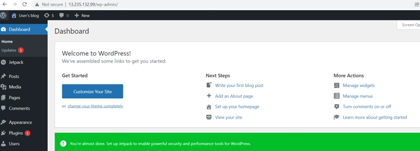 Amazon LightSail - Simple easy way to host wordpress