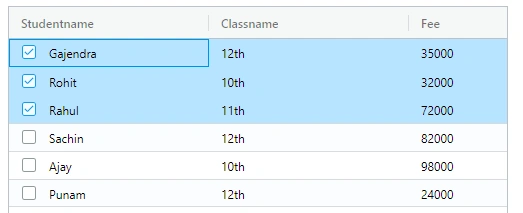 Angular Grid