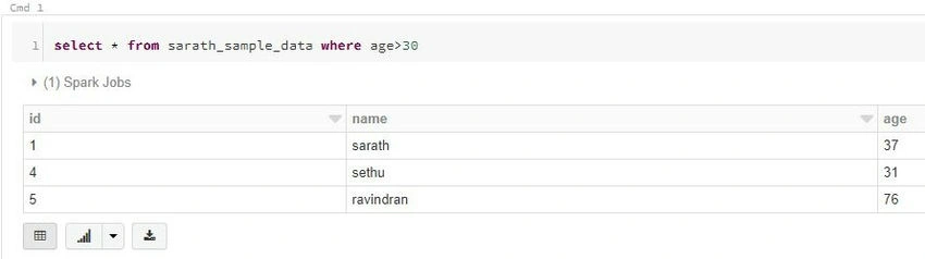 SQL statement