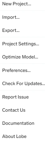 Click menu