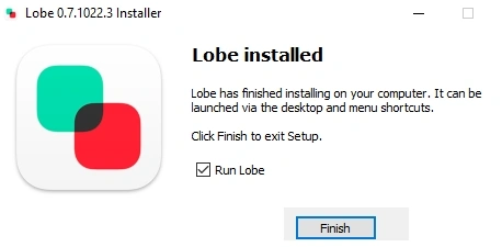 Lobe installed