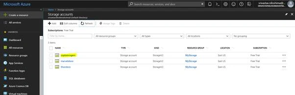 Microsoft Azure Storage