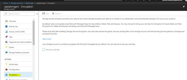 Microsoft Azure Storage