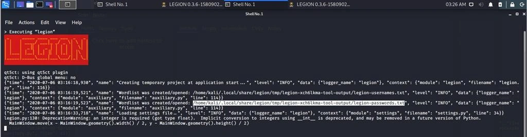 An Overview Of Network Penetration Testing Using Legion Framework