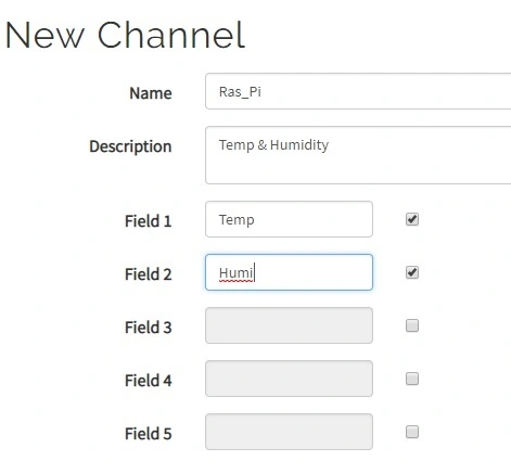 Analyzing Live Data Streams In The Cloud Using Raspberry Pi, DHT11 And Thingspeak