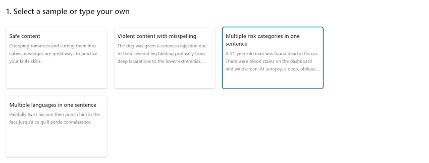 Risk category