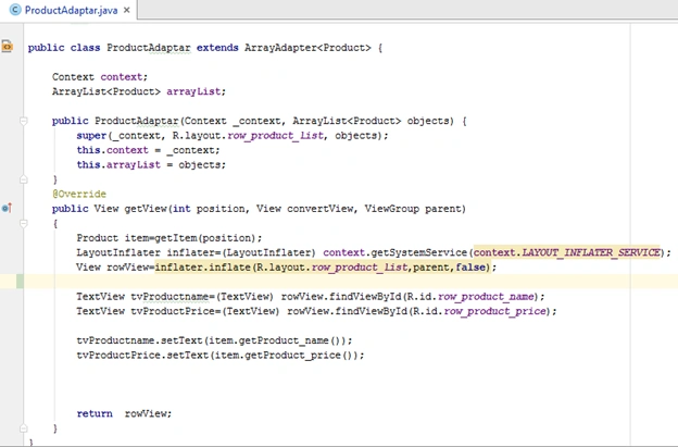java
