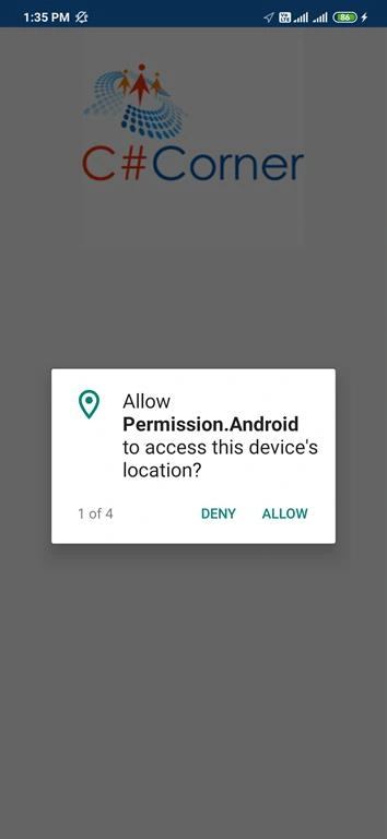 Android Application Aunthetications Using Xamarin.Forms