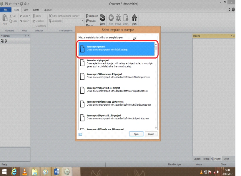 build the new game angry bird using constructor 2 platform