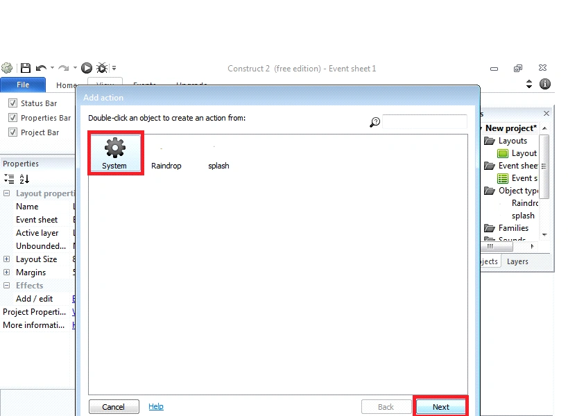 build the new game angry bird using constructor 2 platform