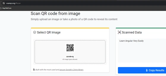 Scanned Data