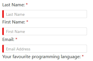 Angular 5 FormGroup Required Field Angular 5 FormGroup Required Field