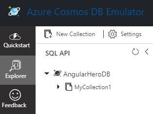 Angular 6 Application with Cosmos DB and Web API 2 